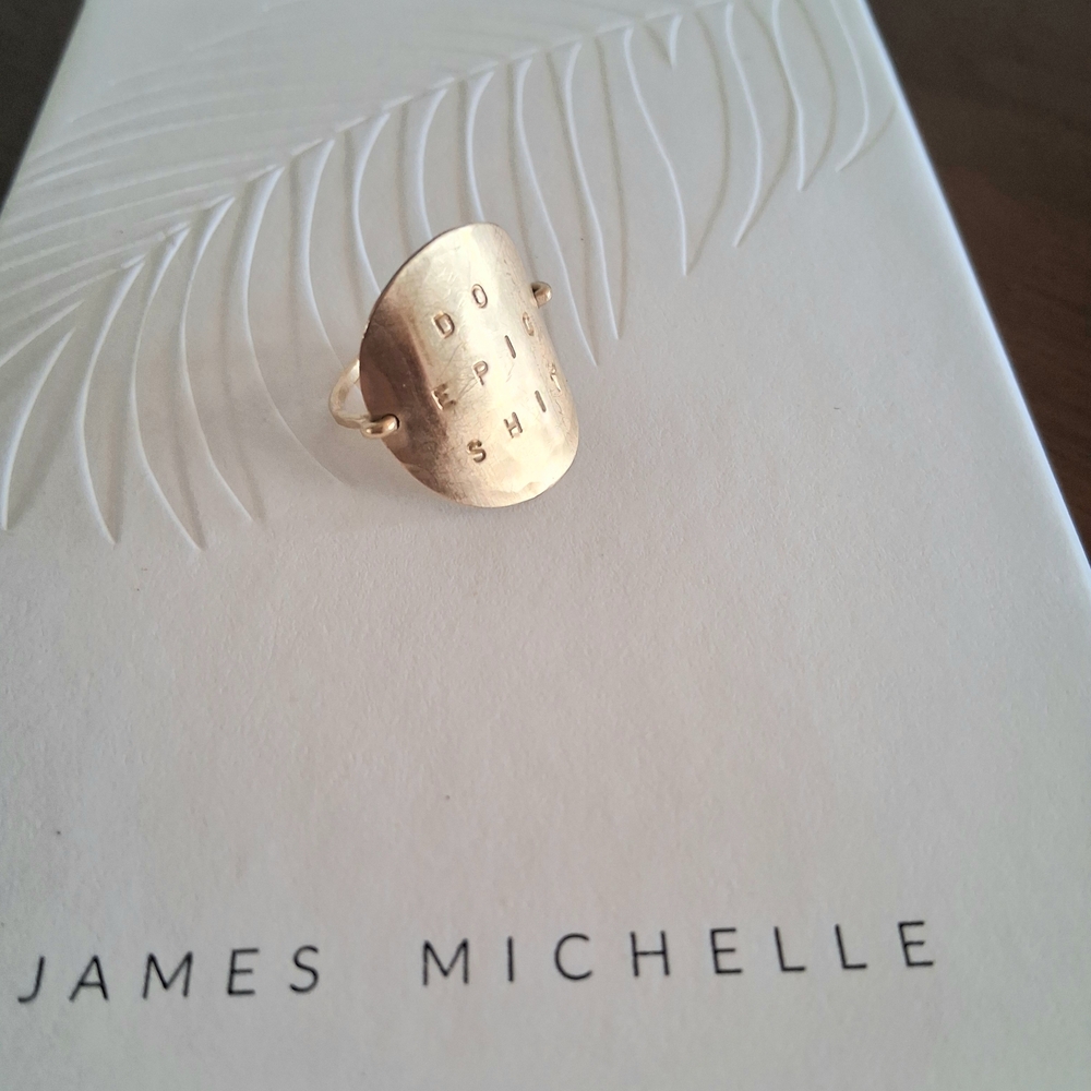 James Michelle Gold Ring